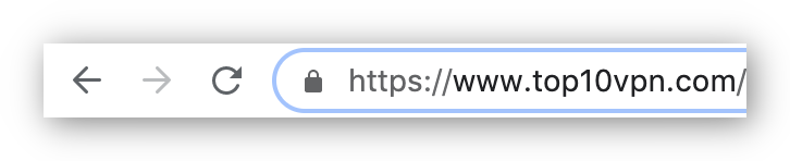 HTTPS address bar.