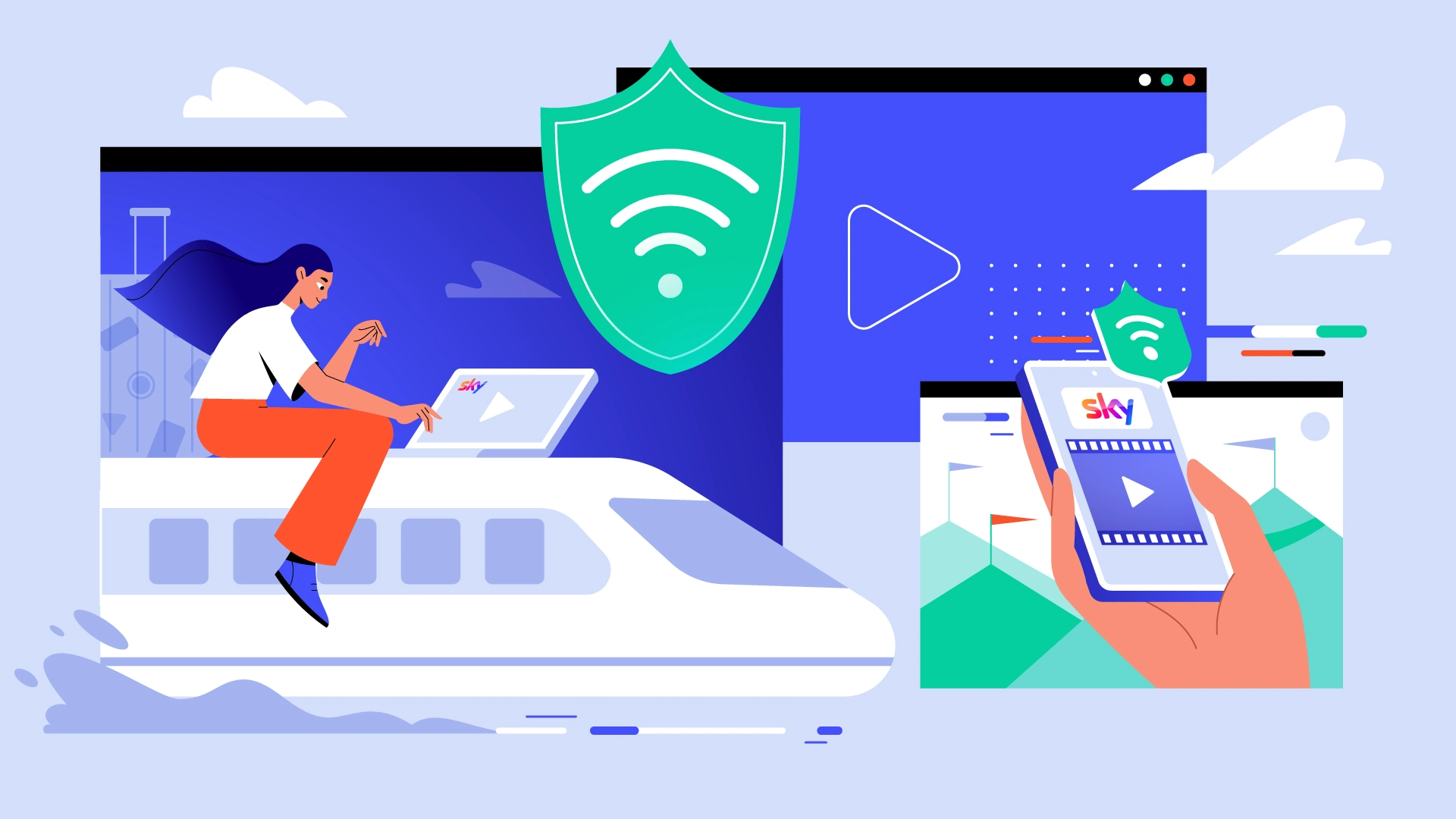 Come vedere Sky all'estero