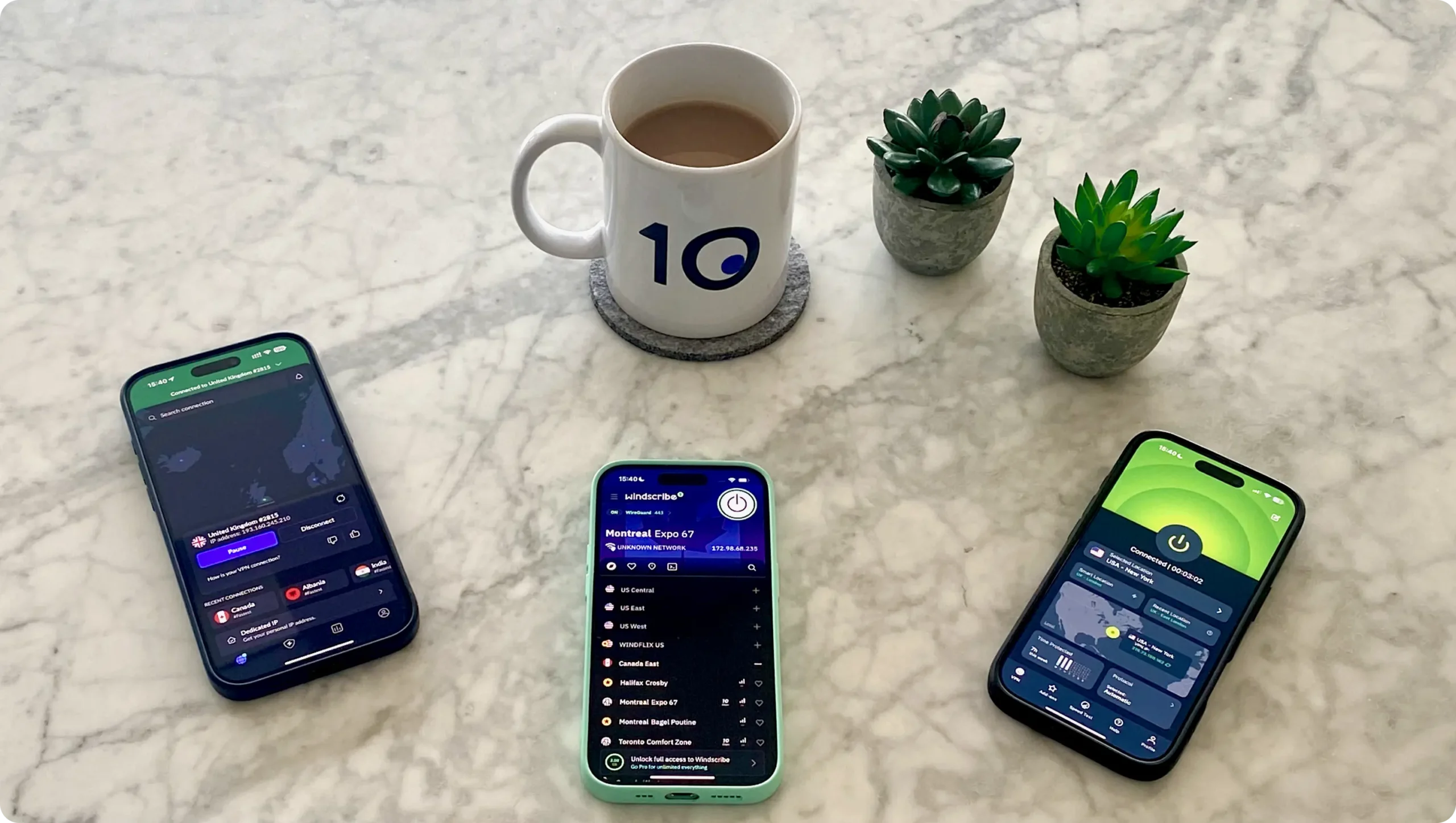 Les meilleurs VPN pour iPhone : ExpressVPN, NordVPN et Windscribe sur différents modèles d’iPhone